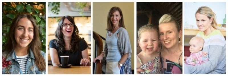 Womens Paper Collage