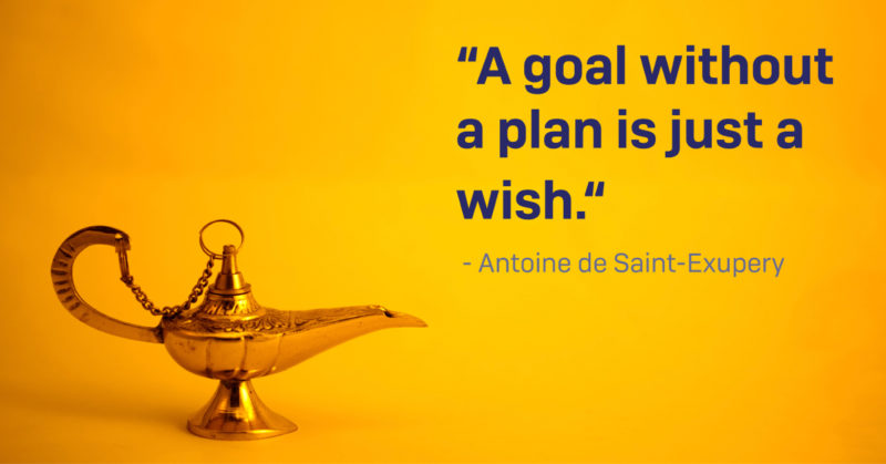 A Goal Without A Plan